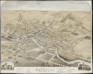 Bird's eye view of Waterloo
