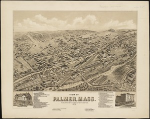 View of Palmer, Mass