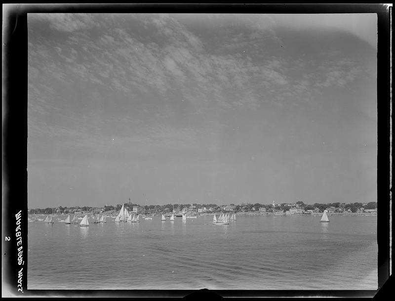 Marblehead, marine, sailboats on water