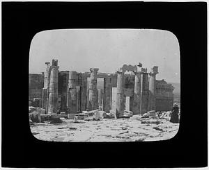 Greece. Athens. Entrance at the Acropolis