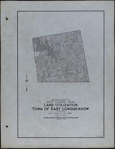 Land Utilization Town of East Longmeadow