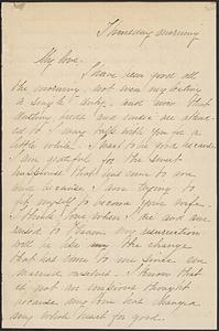 Letter from Mary W. Glover to John D. Long