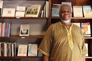 Grolier Poetry Book Shop owner Ifeanyi Menkiti