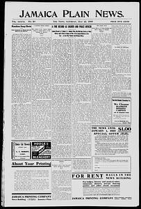 Jamaica Plain News, May 22, 1909