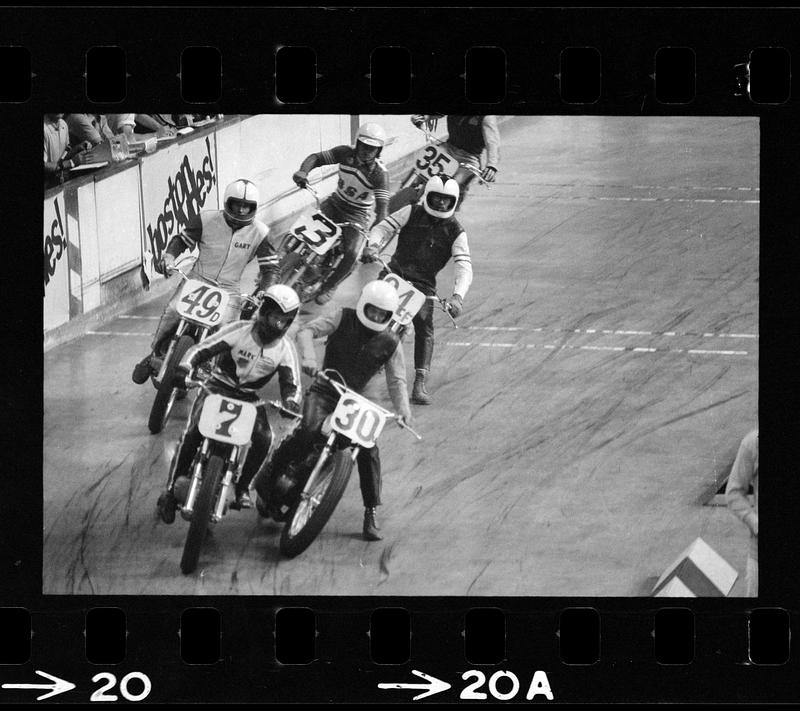 Motorcycle races at Boston Garden, Boston