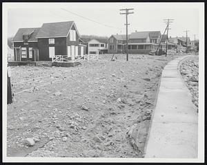 Minot Section - Scituate. Weather Storms Nov. 6-7, 1953