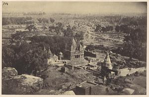 View of temples, Rajgir, India