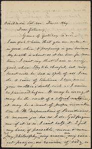 Letter from Zadoc Long to John D. Long, December 11, 1869