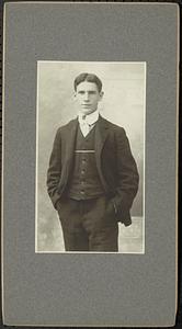 Boston Latin School 1902 Senior portrait, Thomas Patrick Grimes