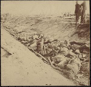 The "sunken road" at Antietam