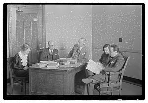 Group at table