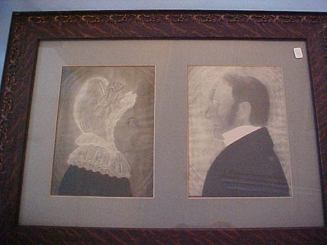 Photographic portraits of Mr. and Mrs. N. Spaulding