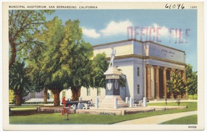 Municipal Auditorium, San Bernardino, California