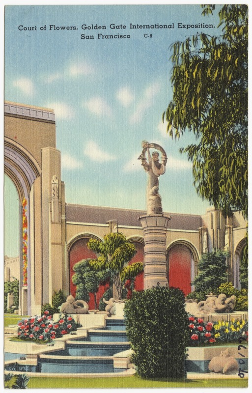 Court of the Flowers, Golden Gate International Exposition, San Francisco