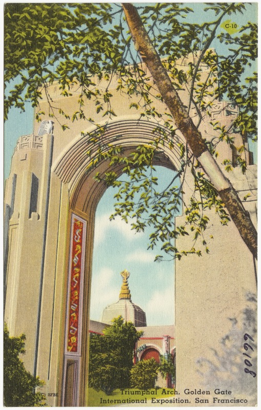 Triumphal Arch, Golden Gate International Exposition, San Francisco
