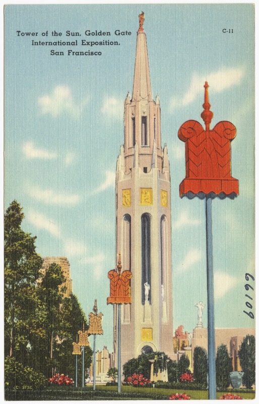Tower of the Sun, Golden Gate International Exposition, San Francisco