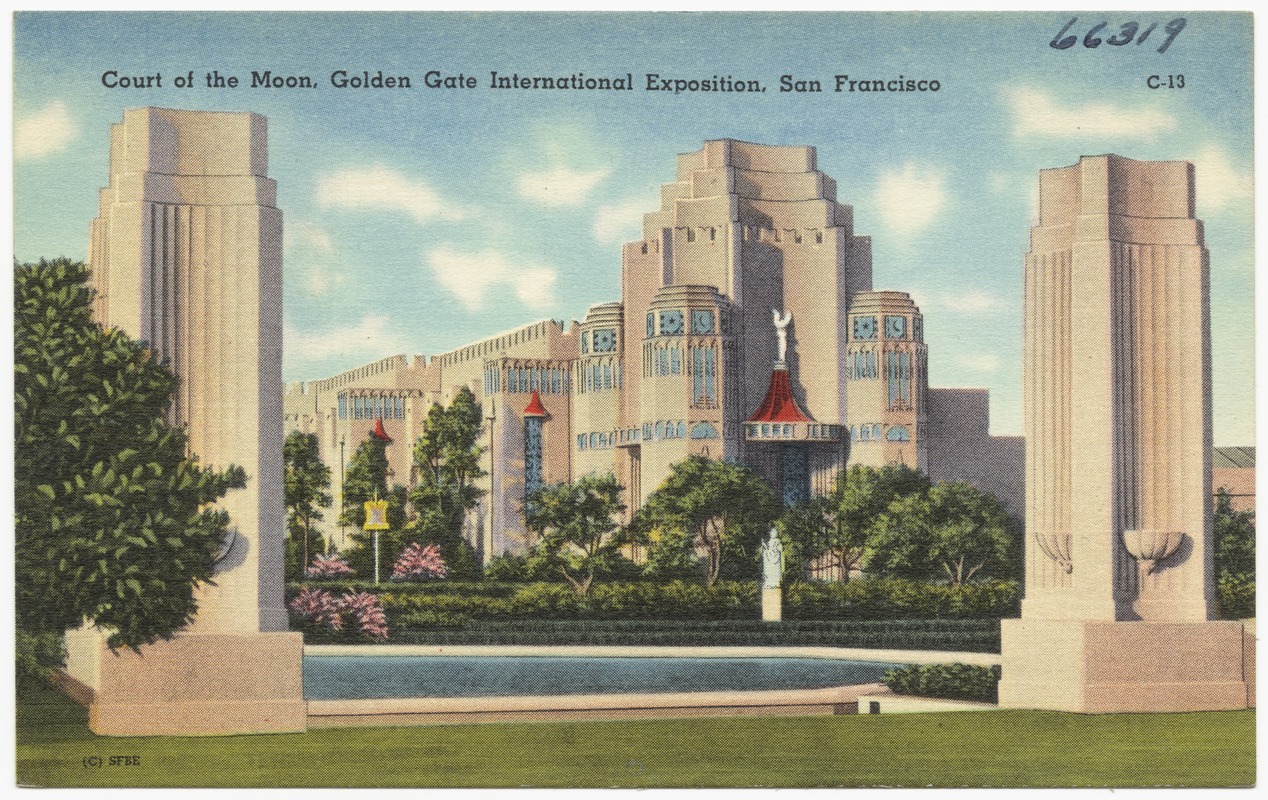 Court of the Moon, Golden Gate International Exposition, San Francisco