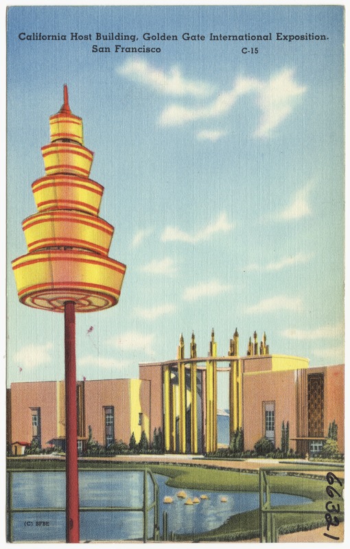 California Host Building, Golden Gate International Exposition, San Francisco