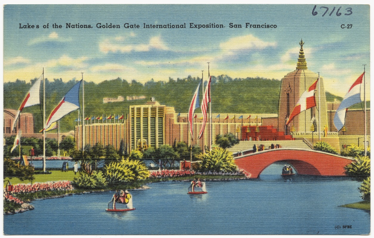 Lakes of the Nations, Golden Gate International Exposition, San Francisco