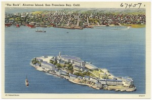 "The Rock", Alcatraz Island, San Francisco Bay, Calif.