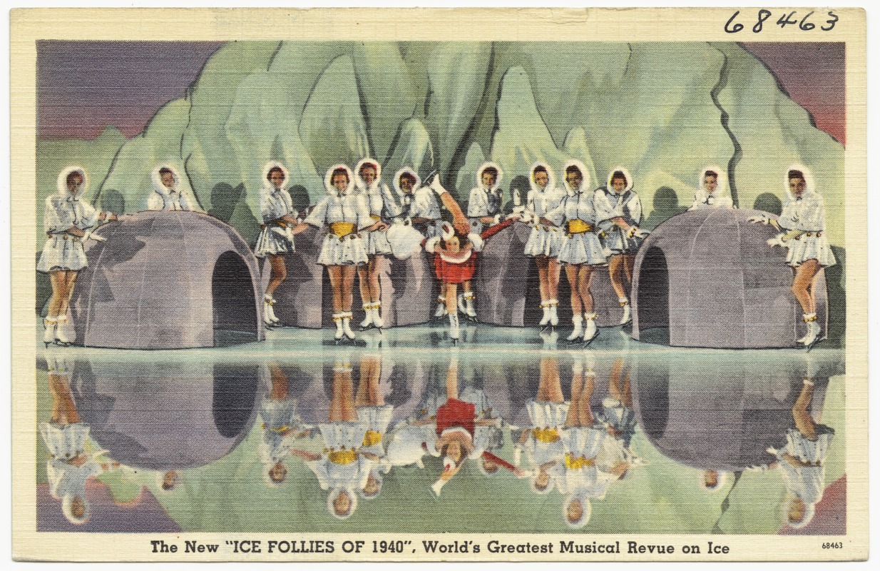 The new "Ice Follies of 1940", world's greatest musical revue on ice