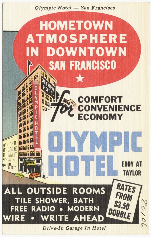 Olympic Hotel -- San Francisco