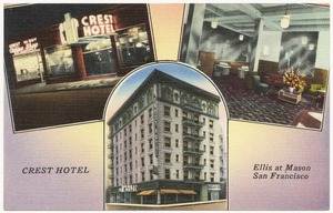Crest Hotel, Ellis at Mason, San Francisco