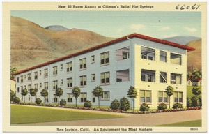 New 50 Room Annex at Gilman's Relief Hot Springs