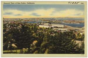 General View of San Pedro, California