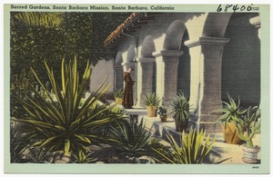 Sacred Gardens, Santa Barbara Mission, Santa Barbara, California