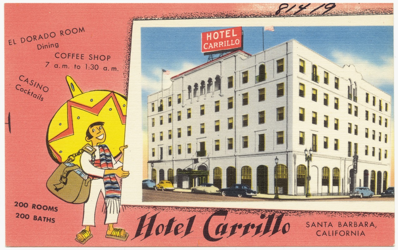 Hotel Carrillo, Santa Barbara, California
