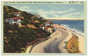 Casa Del Mar, Santa Monica Hills, Along Roosevelt Highway, California