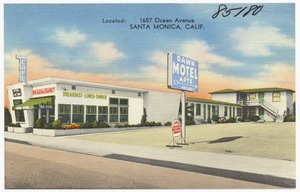 Dawn Motel, Located: 1657 Ocean Avenue, Santa Monica, Calif.