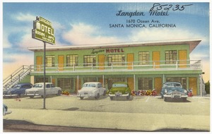 Langdon Motel, 1670 Ocean Ave., Santa Monica, California