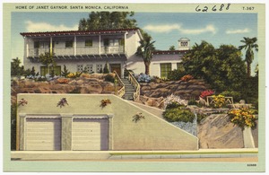 Home of Janet Gaynor, Santa Monica, California