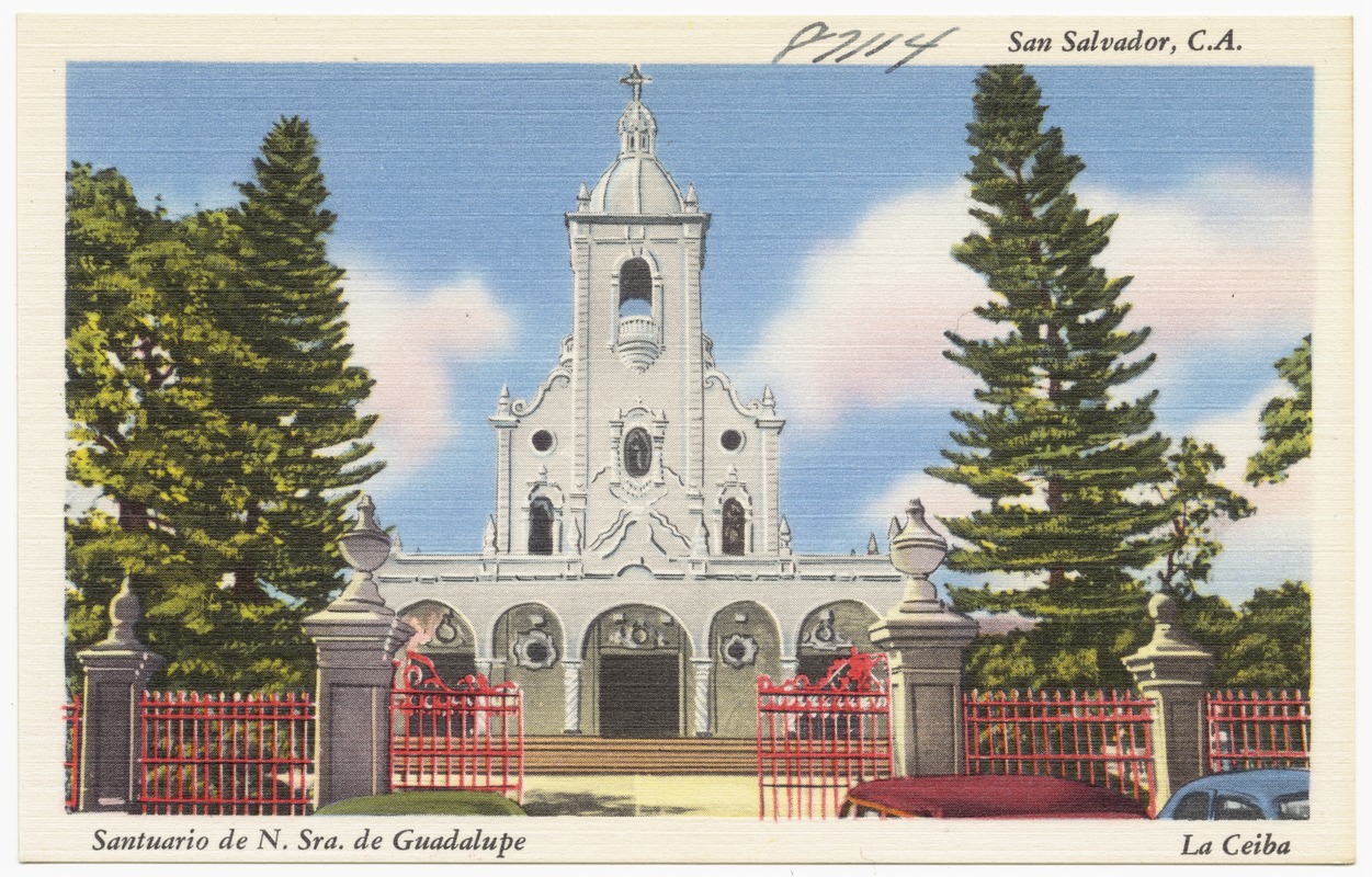 Santuario de N. Sra. de Guadalupe, La Ceiba, San Salvador, C.A ...