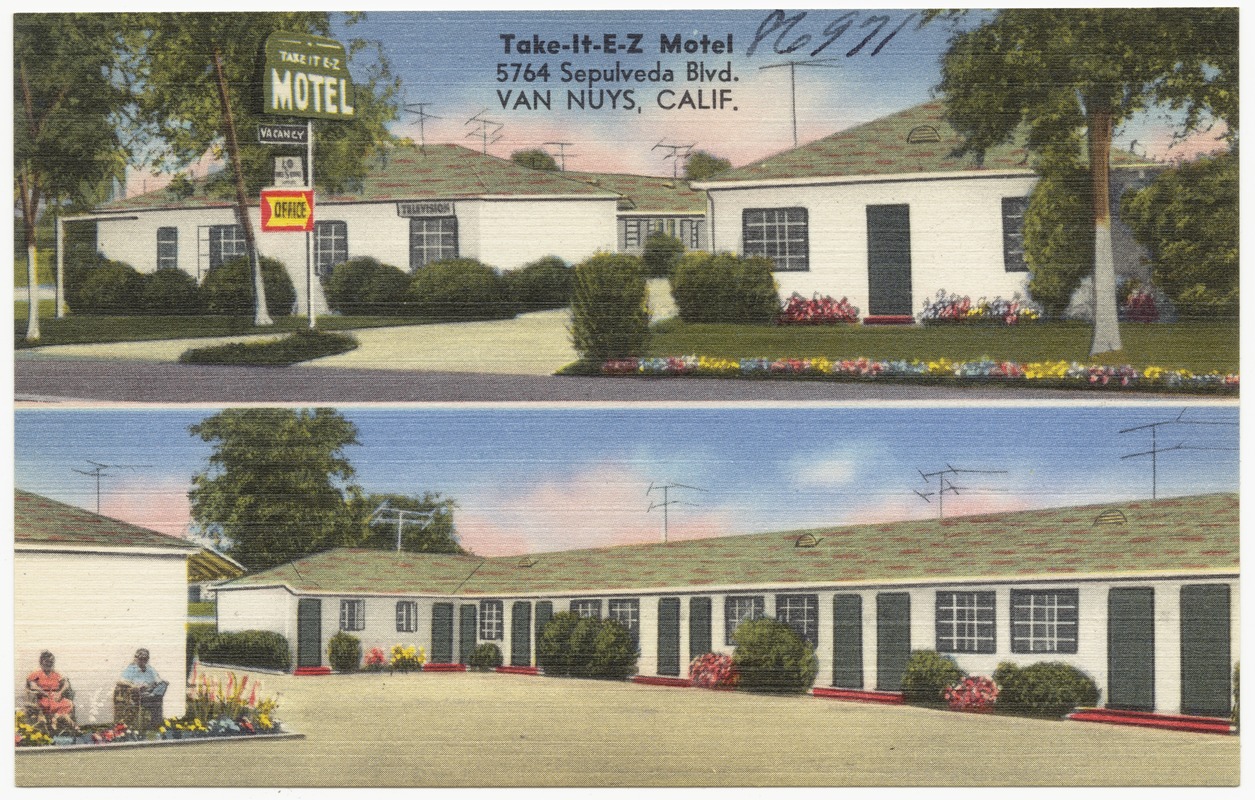 Take-It-E-Z Motel, 5764 Sepulveda Blvd., Van Nuys, Calif.