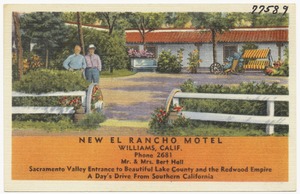 New El Rancho Motel, Williams, Calif.