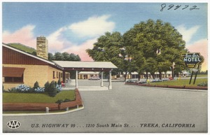 Ber-Ber Motel, U.S. Highway 99... 1210 South Main St... Yreka, California