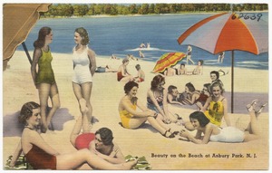 Beauty on the beach at Asbury Park, N. J.