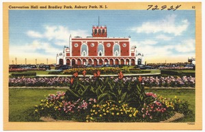 Convention hall and Bradley Park, Asbury Park, N. J.