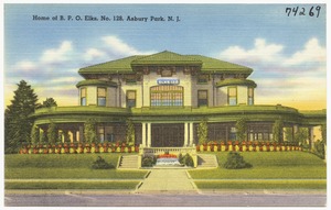 Home of B. P. O. Elks, No. 128, Asbury Park, N. J.
