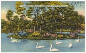 Robinson Crusoe Island, Sunset Lake, Asbury Park, N. J.