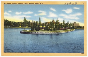 St. John's  Island, Sunset Lake, Asbury Park, N. J.