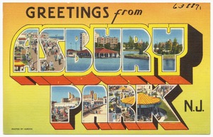 Greeting from Asbury Park N. J.