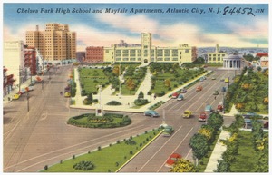 Chelsea Park High School and Mayfair Apartments, Atlantic City, N. J.