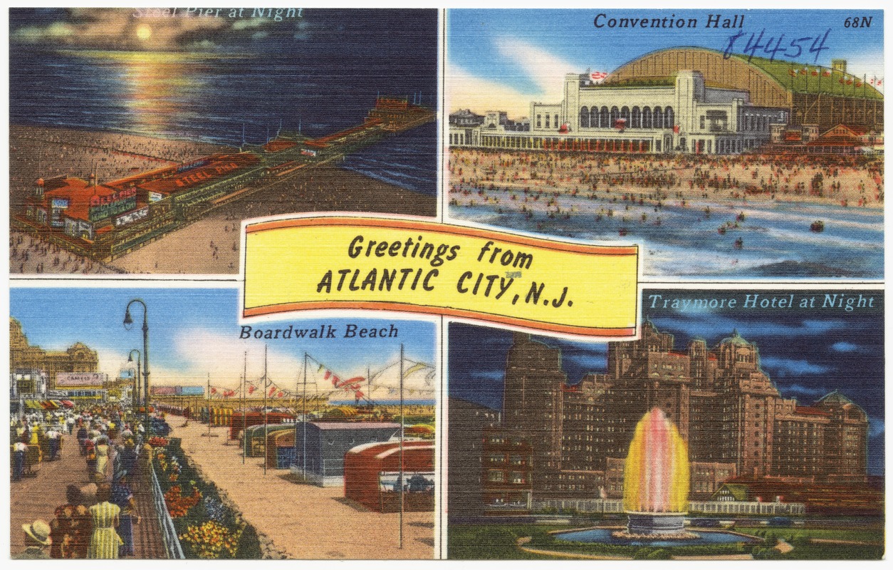 Greeting from Atlantic City, N. J.