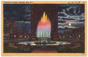 Fountain of light, Atlantic City, N.J.