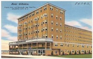 Hotel Wiltshire, Virginia Ave., and boardwalk, opp. Steel Pier, Atlantic City, N.J.