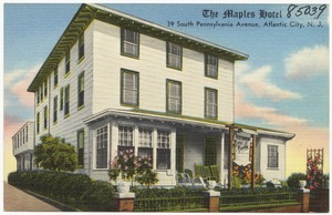 The Maples Hotel, 39 South Pennsylvania Avenue, Atlantic City, N.J.